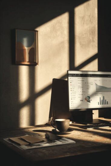 Marketing agency for local businesses office