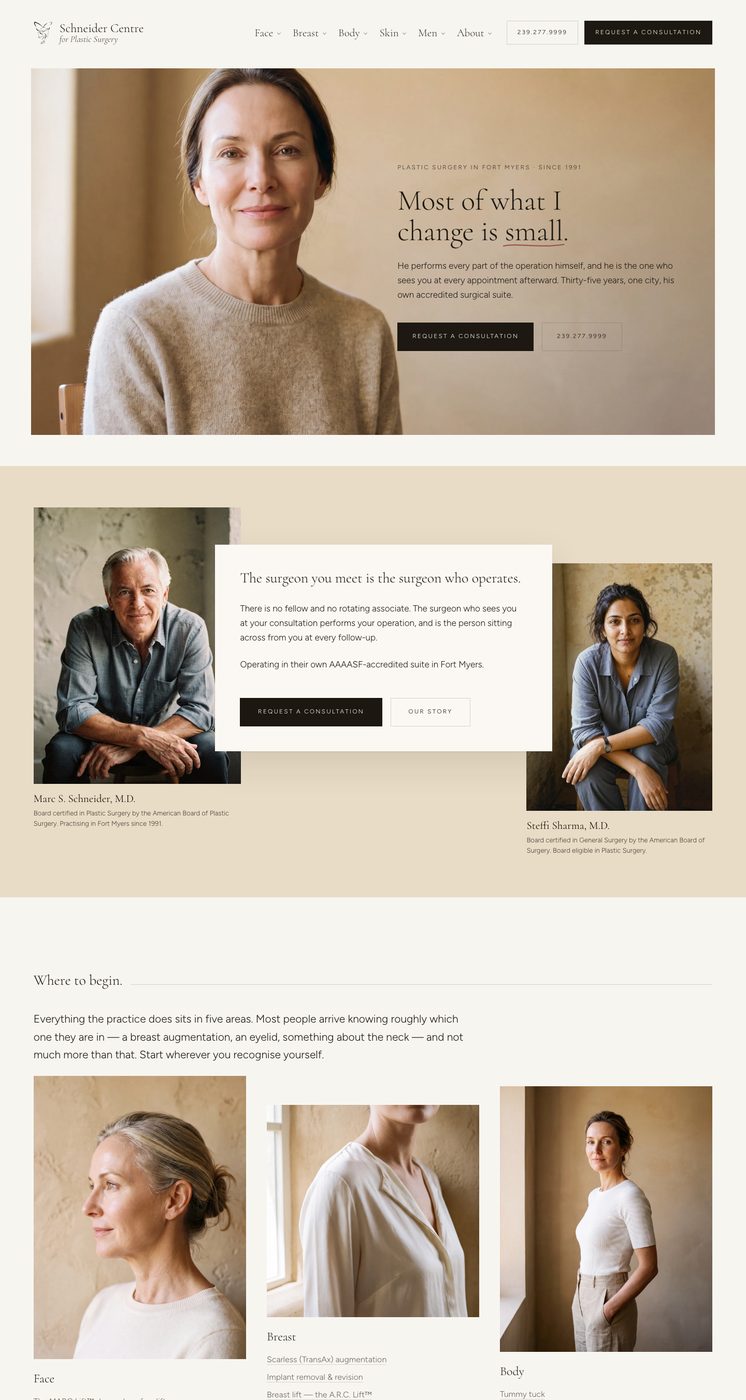 Schneider Centre website